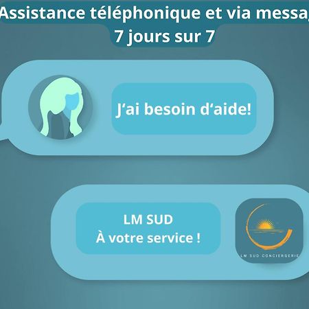 * F3 Haussmannien, Centre-Ville, 4 Pers, Wifi * Montpellier Exterior foto