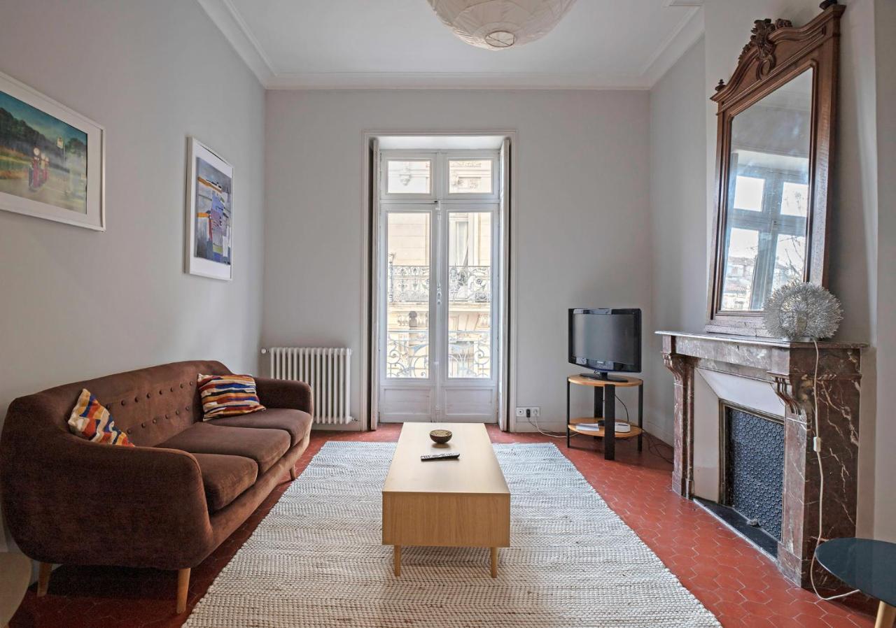 * F3 Haussmannien, Centre-Ville, 4 Pers, Wifi * Montpellier Exterior foto