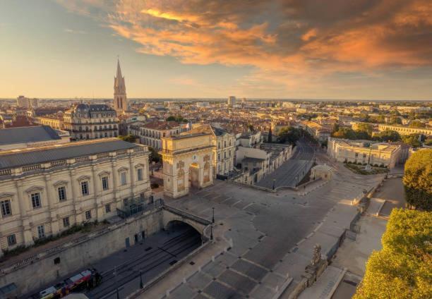* F3 Haussmannien, Centre-Ville, 4 Pers, Wifi * Montpellier Exterior foto