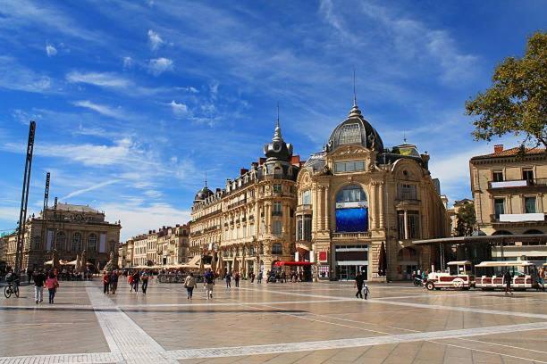 * F3 Haussmannien, Centre-Ville, 4 Pers, Wifi * Montpellier Exterior foto